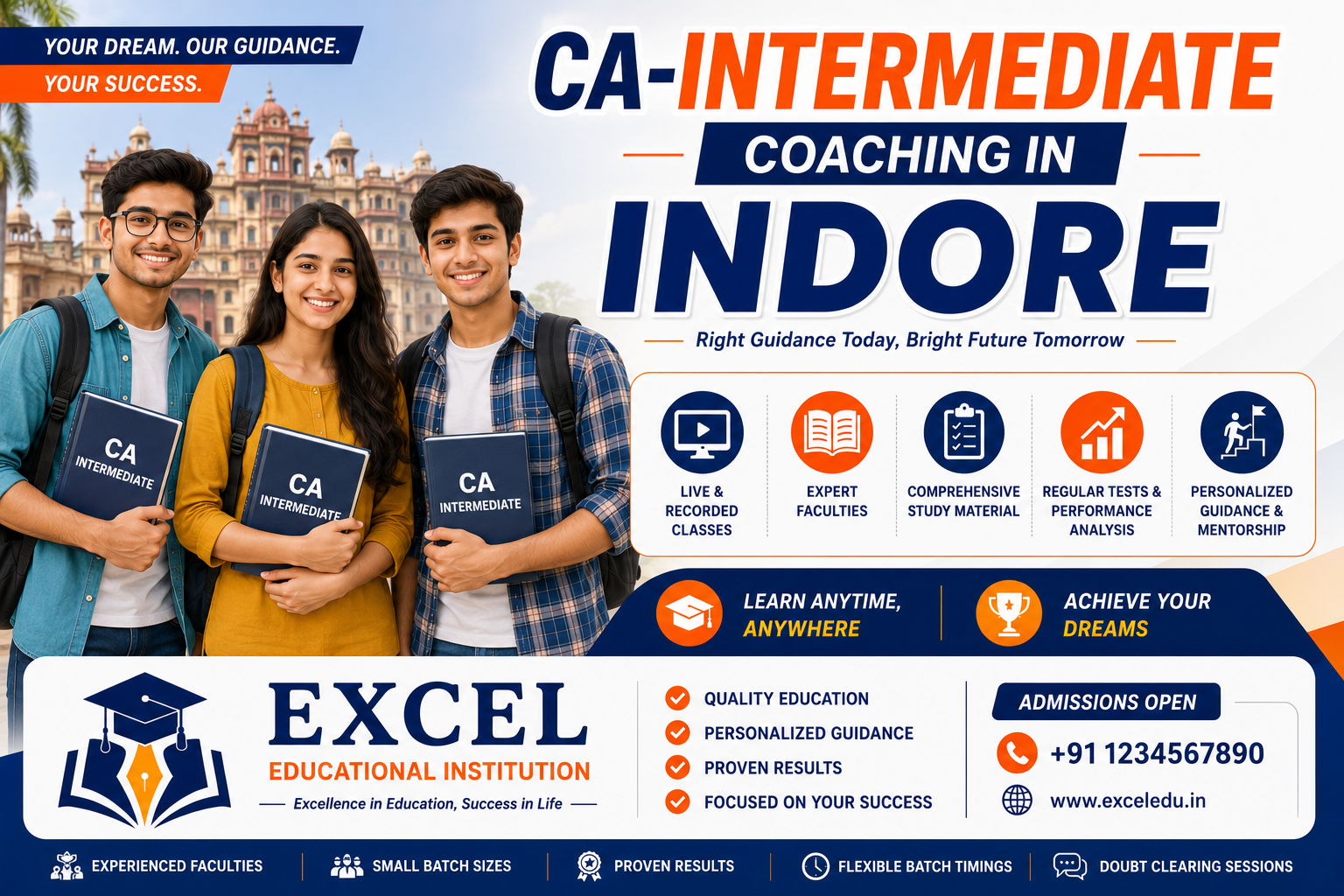 Best CA Intermediate Coaching in Indore